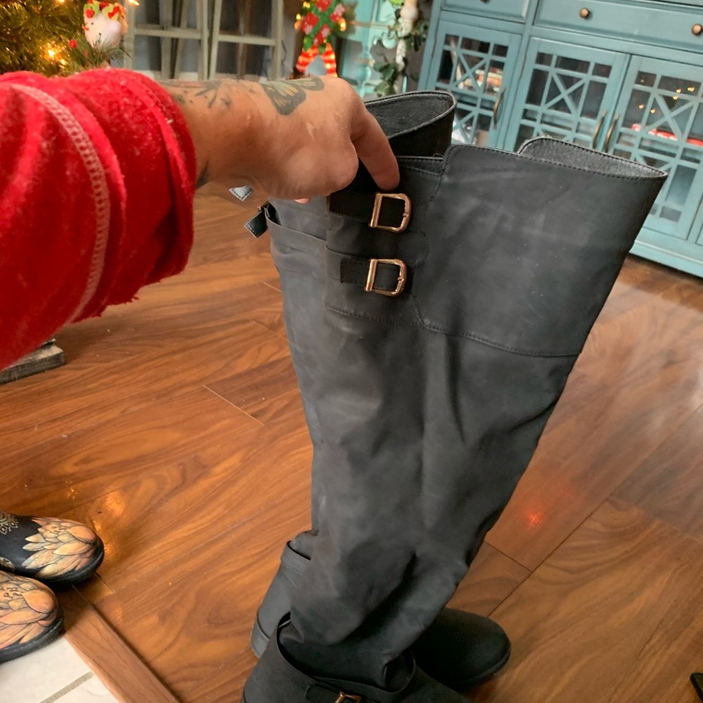 Thigh high boots